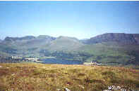 view over Nantlle valley from Mynydd Cilgwyn, Carmel