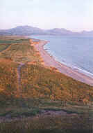 view south from Dinas Dinlle coastal hillfort