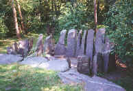 the stones around the chamber at Glynllifon