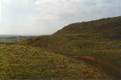 ramparts at Burrough Hill