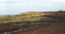 a view of Burrough Hill hillfort