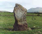standing stone near Llandwrog, North Wales