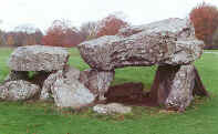 burial chamber in the grounds of Plas Newydd, Anglesey